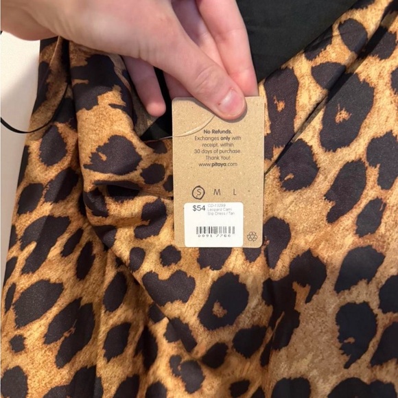 Pitaya Leopard Print Mini Dress - Picture 4 of 5